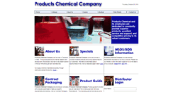 Desktop Screenshot of prod-chem.com