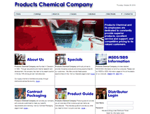 Tablet Screenshot of prod-chem.com